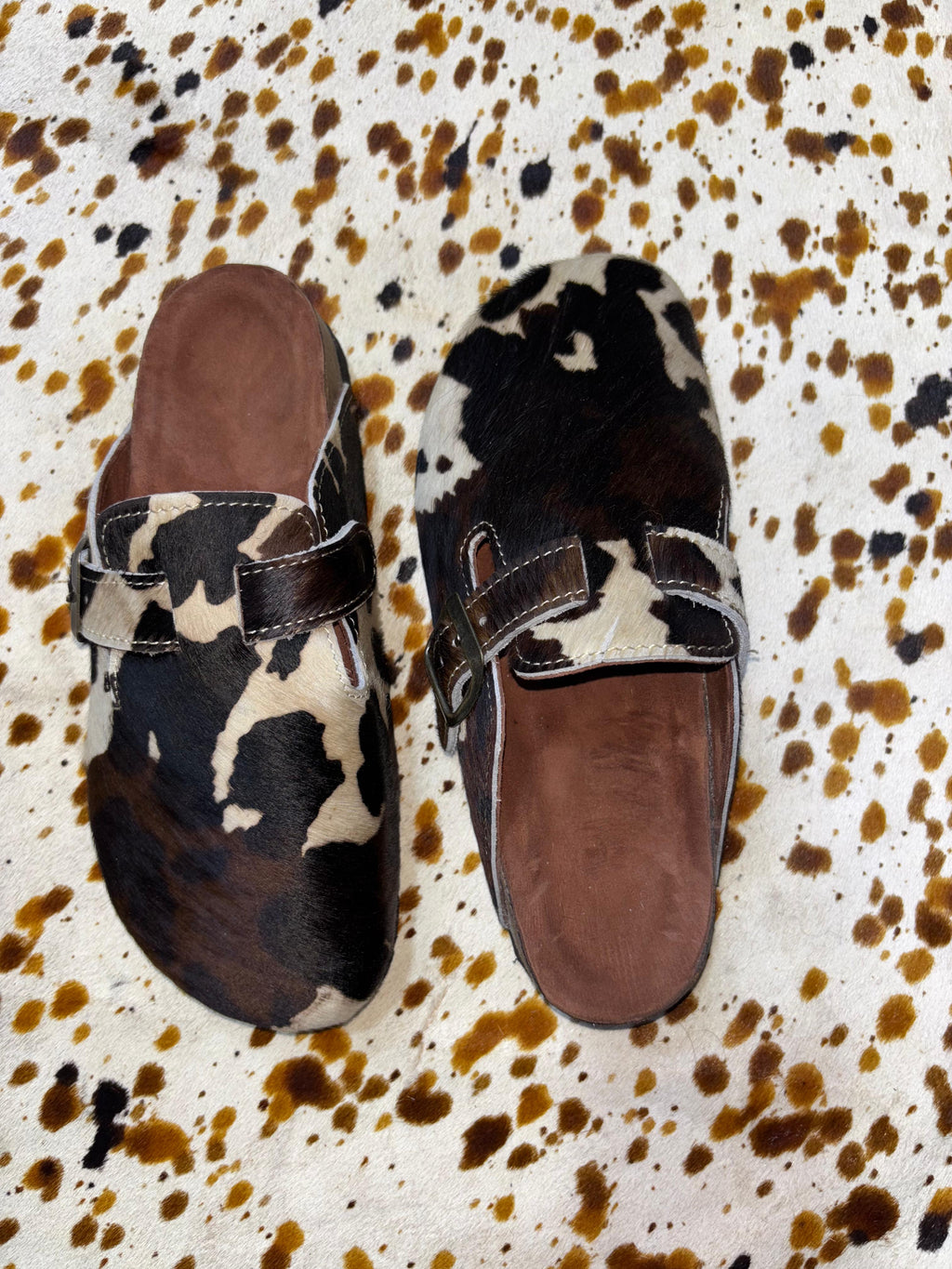 Birkenstock Boston Vacca animal print