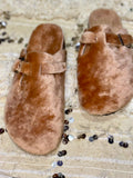 Birkenstock Boston fur leather