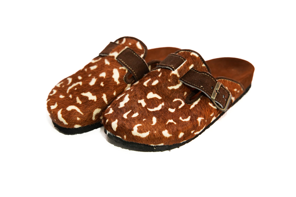 Birkenstock Boston animal print