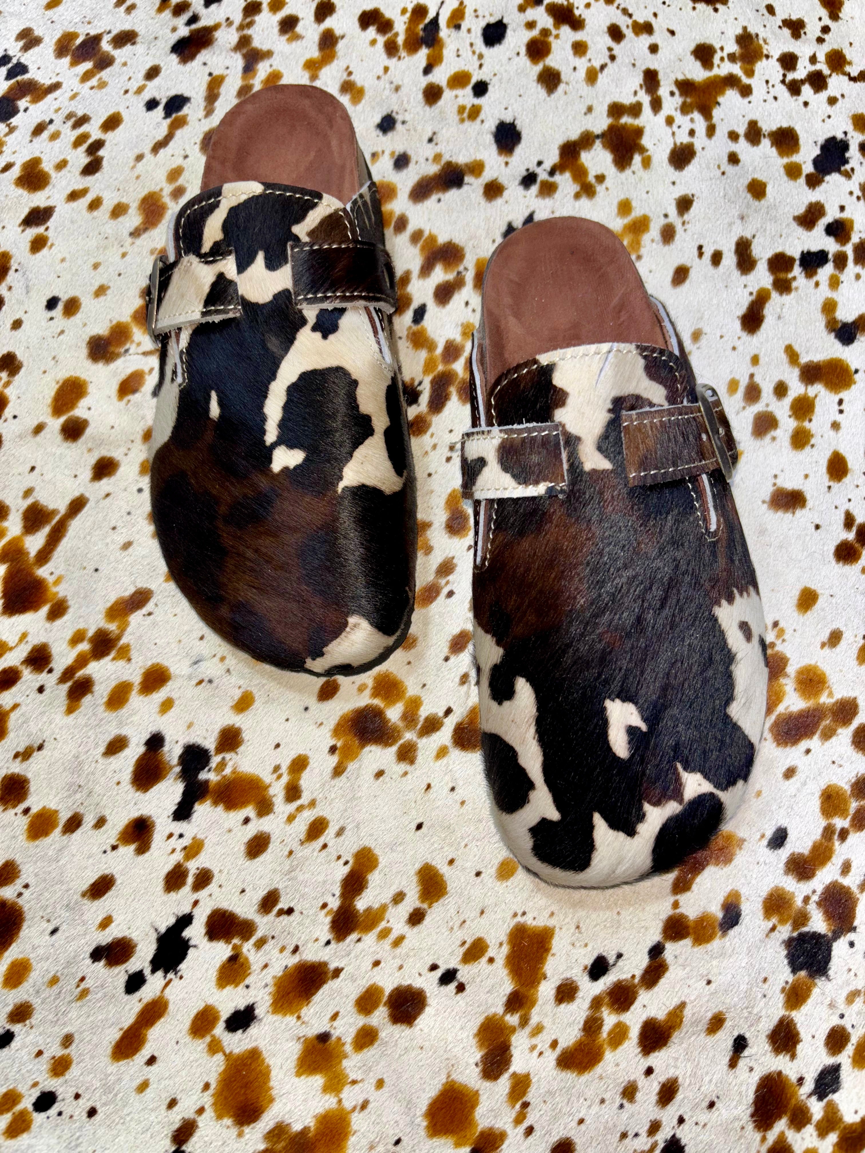 Birkenstock Boston Vacca animal print