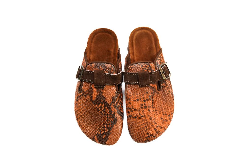 Birkenstock Boston animal print leather