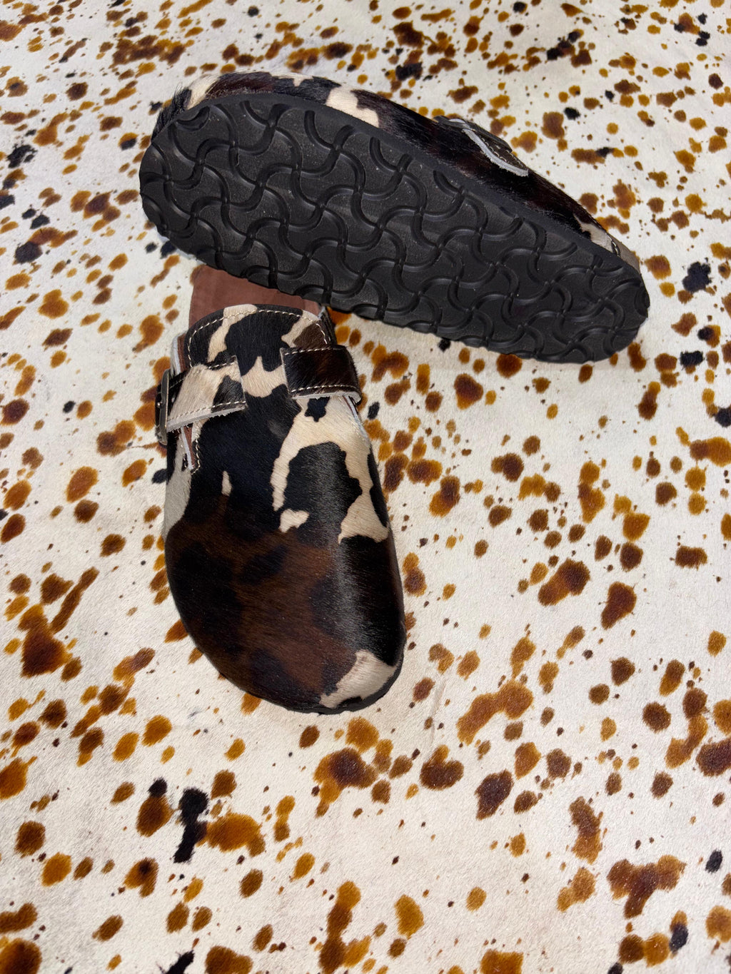 Birkenstock Boston Vacca animal print