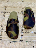 Birkenstock Boston military leather