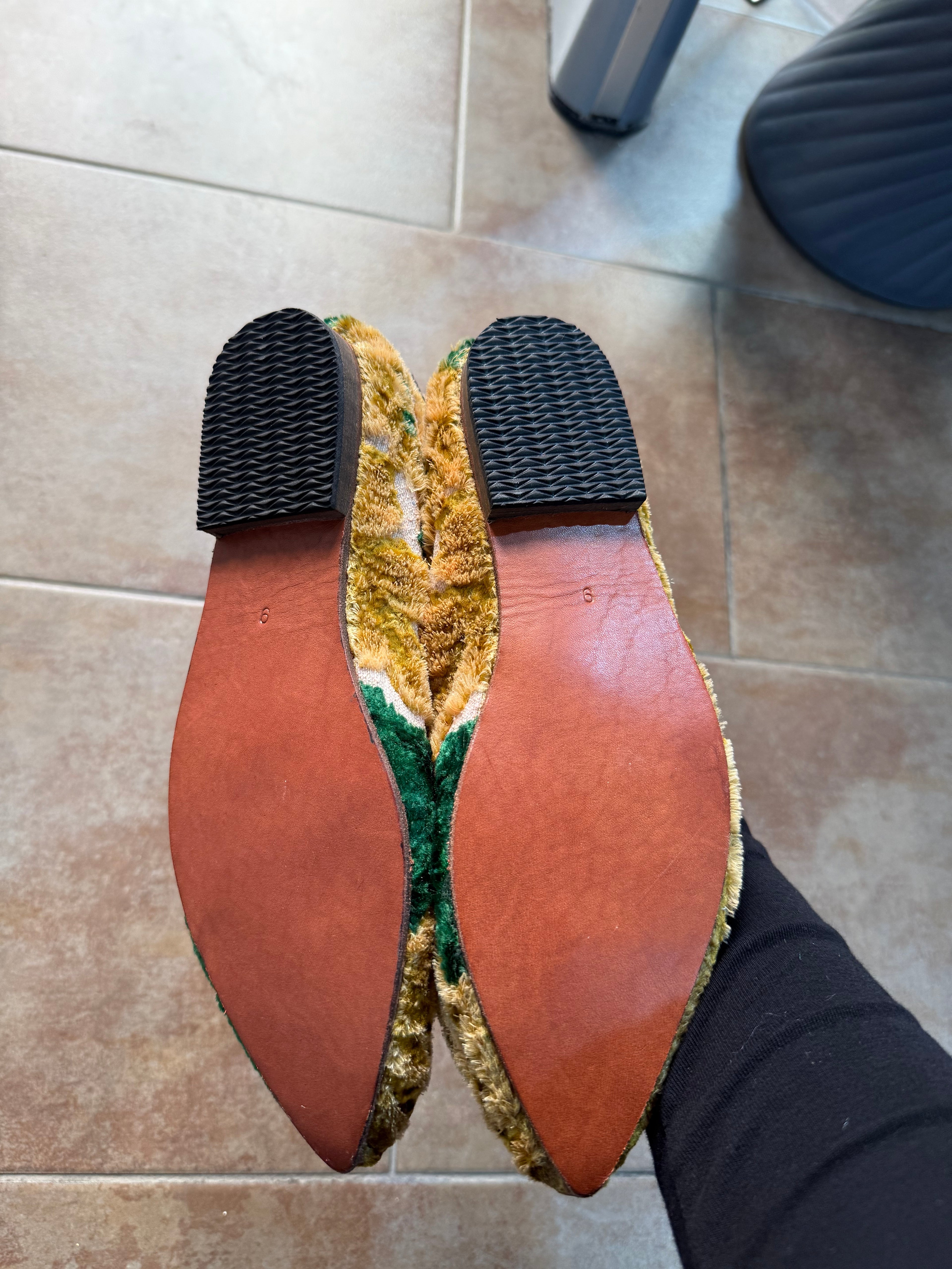 Pretty ballerina en piel