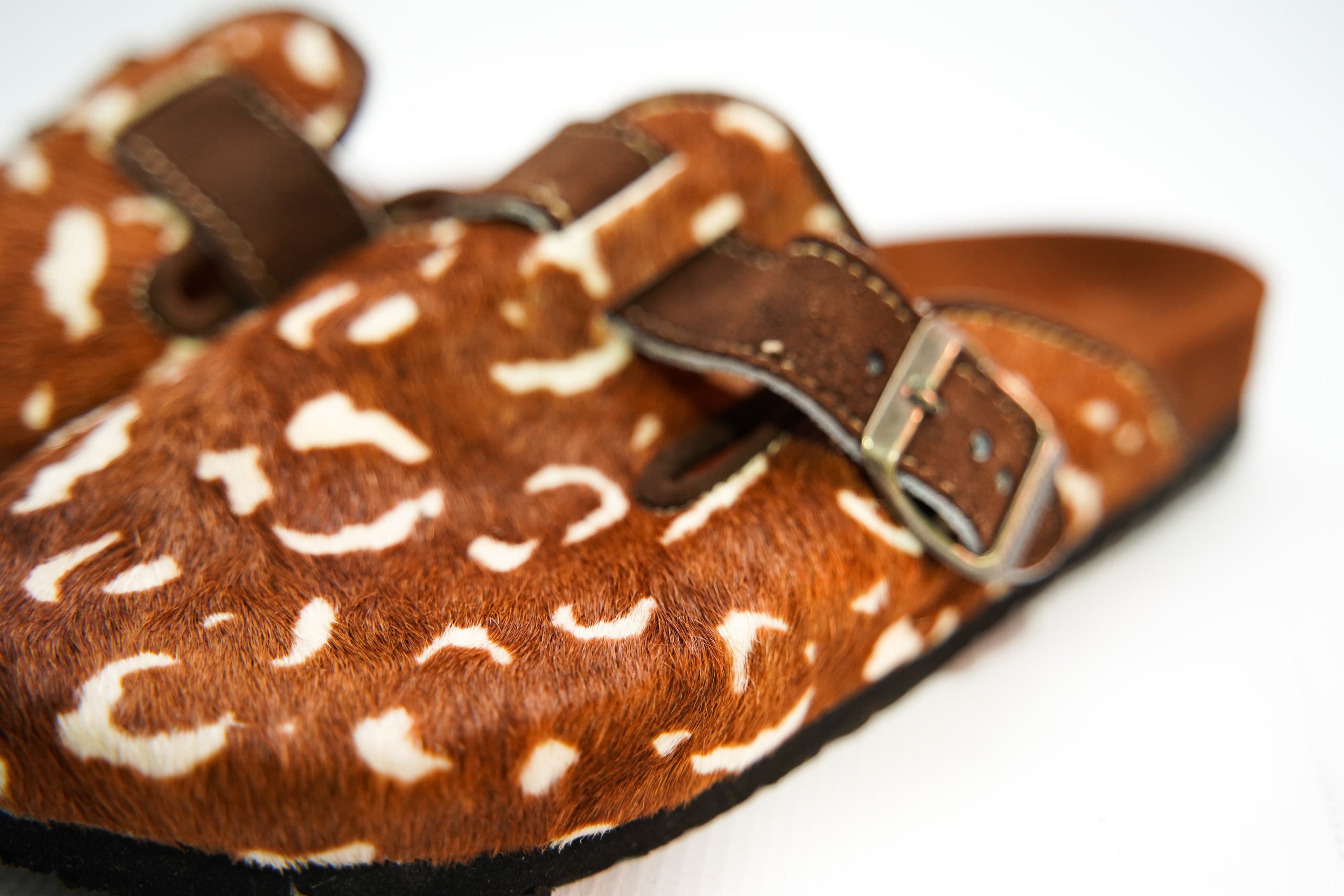 Birkenstock Boston animal print