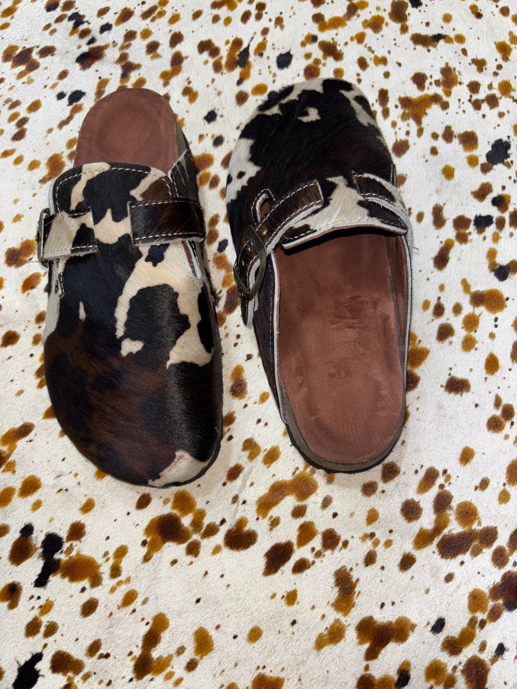 Birkenstock Boston Vacca animal print